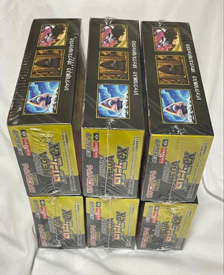 ポケモンカード MEGAドリームex 6BOX