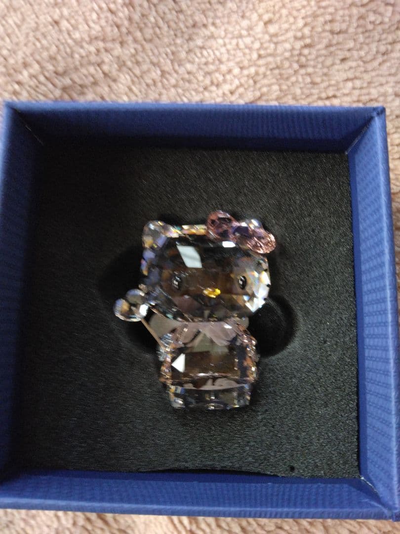 置物 SWAROVSKI HELLO KITTY FAIRLY crystal