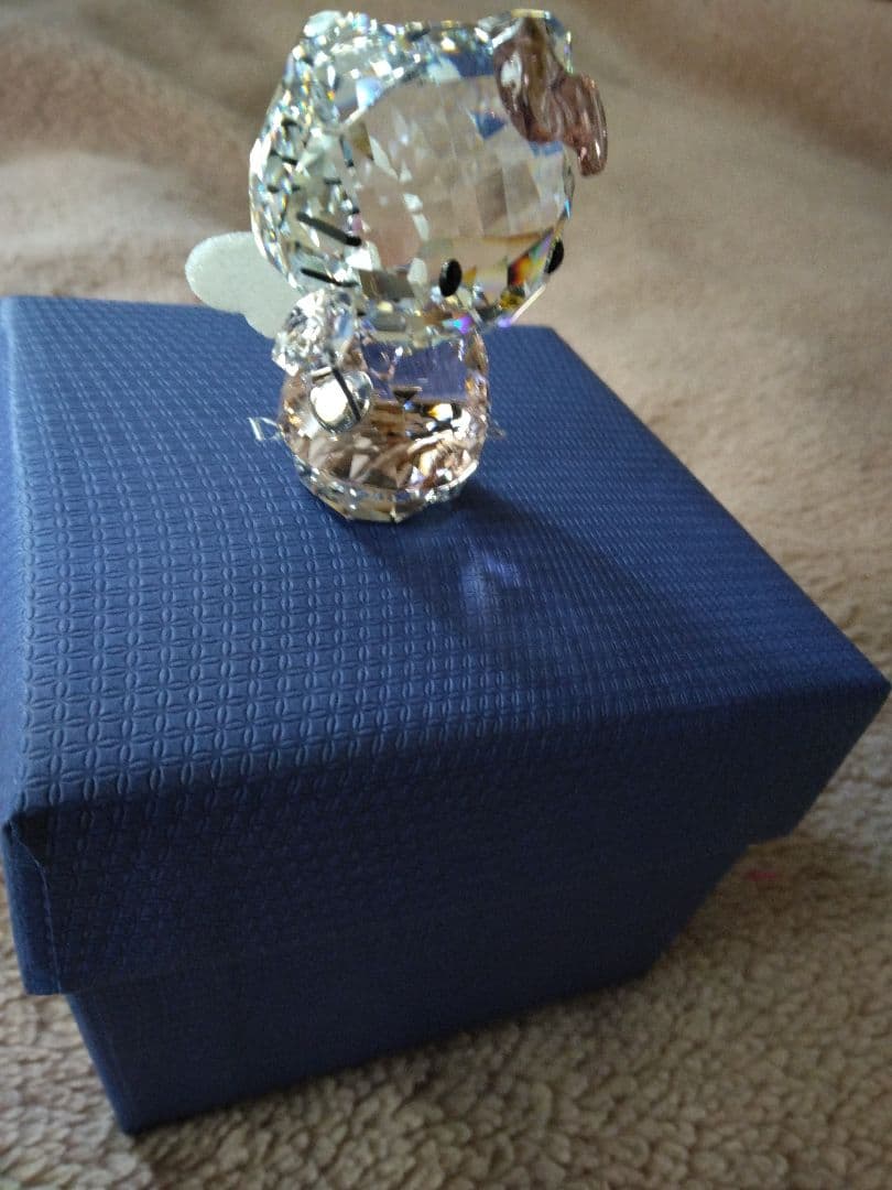 置物 SWAROVSKI HELLO KITTY FAIRLY crystal