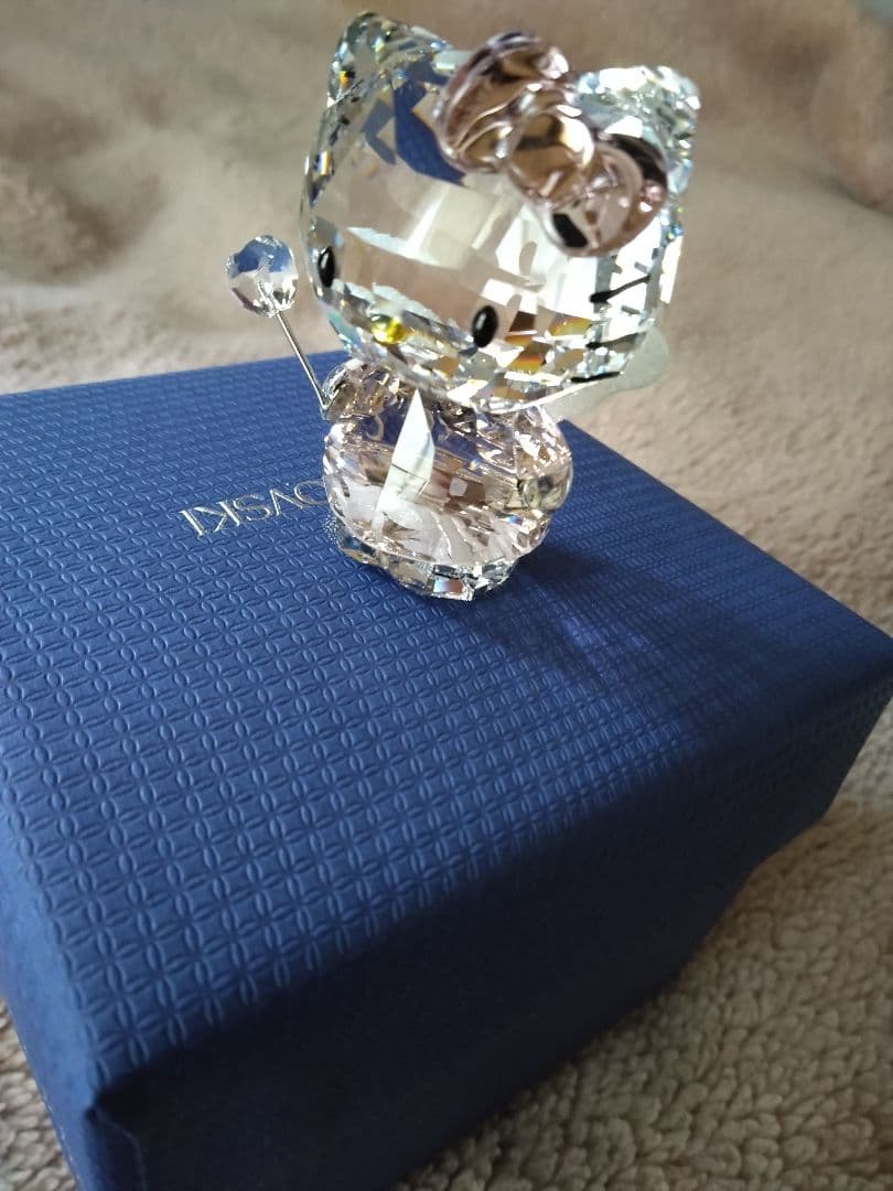 置物 SWAROVSKI HELLO KITTY FAIRLY crystal