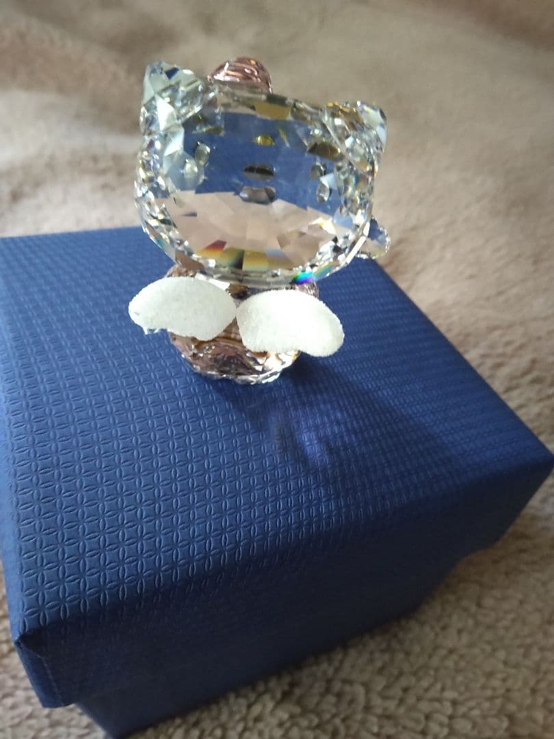 置物 SWAROVSKI HELLO KITTY FAIRLY crystal