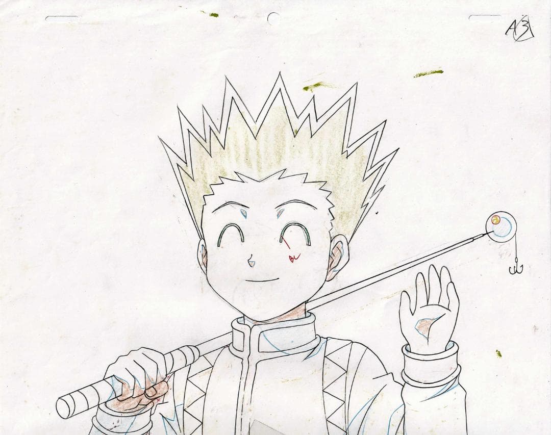 HUNTER×HUNTER(ハンター×ハンター) セル画(ゴン)