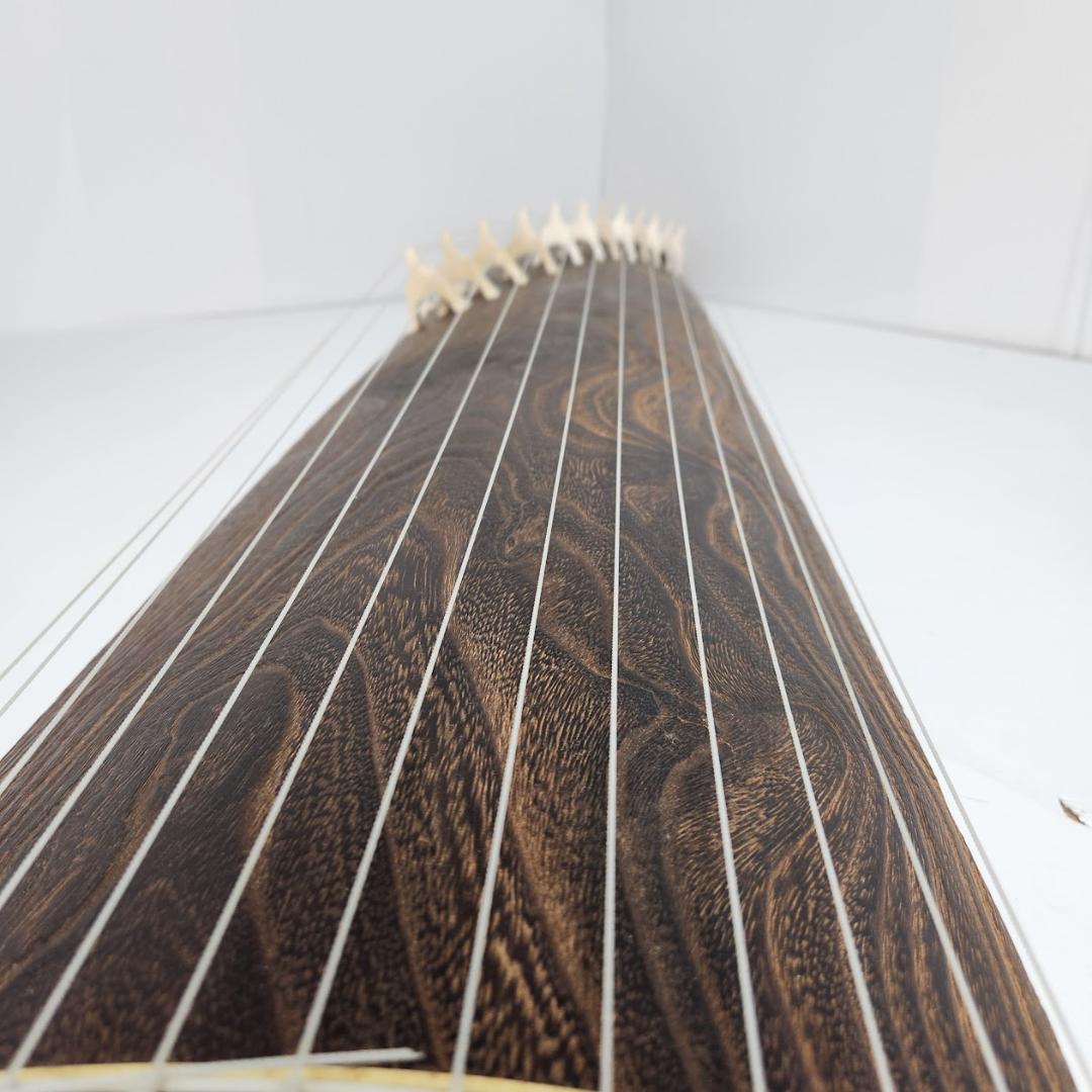 琴　13弦　琴柱　蒔絵有り すだれ彫　お琴　弦楽器　高級琴