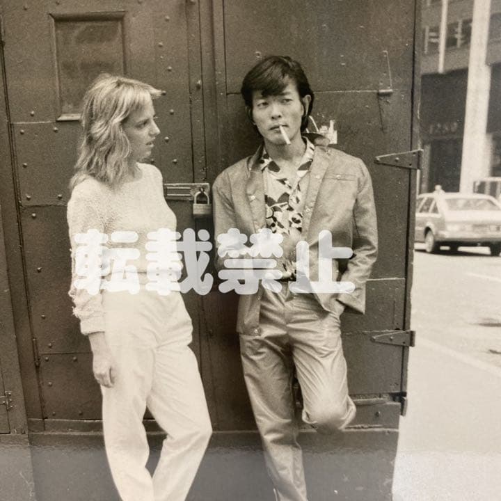 柴田恭兵　映画【霧のマンハッタン】宣伝スチール写真　当時物　レア③