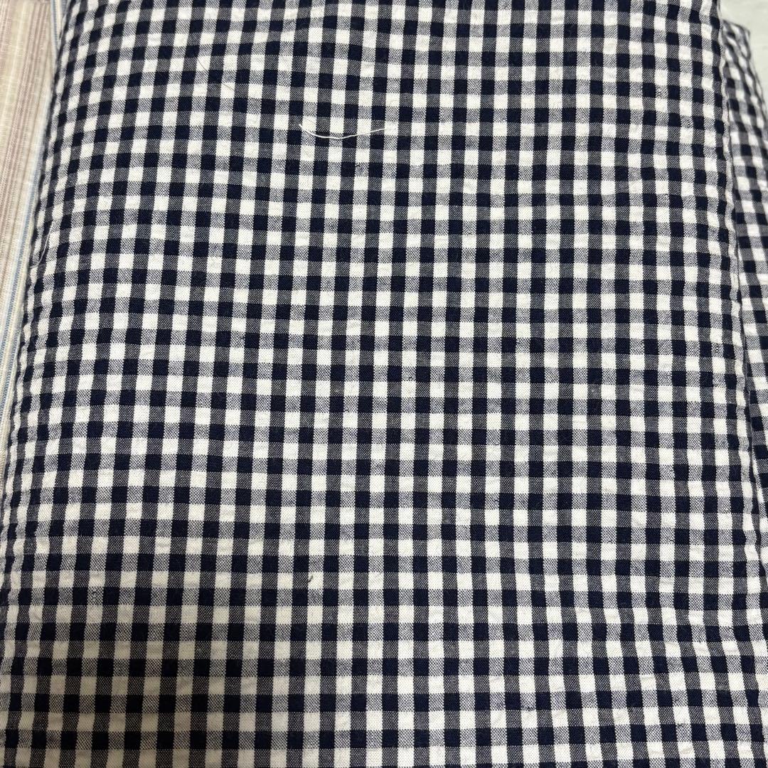 ハンドメイド割烹着　スモック　ワンピース