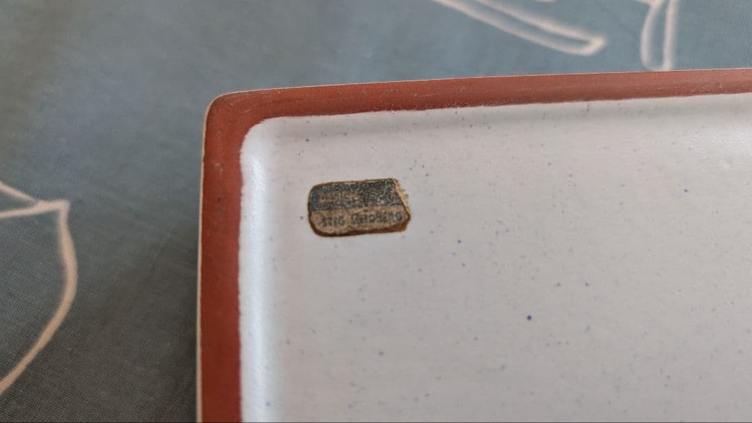 stig lindberg スティグリンドベリ 陶板 美品 北欧