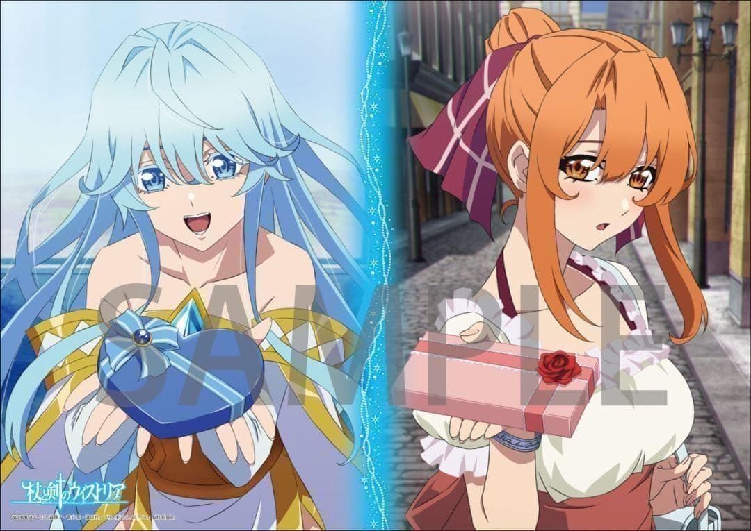 【価格相談OK】 杖と剣のウィストリア Blu-ray 特典 アクスタ ポスター