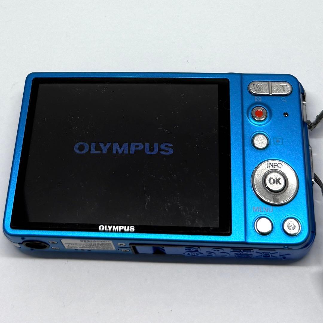 OLYMPUS オリンパス VG-140 コンパクトデジタルカメラ 青