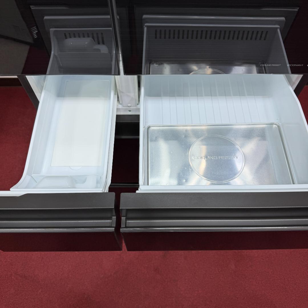 東京23区送料無料　超美品パナソニック６ドア冷蔵庫　2022年製　洗浄/除菌済み