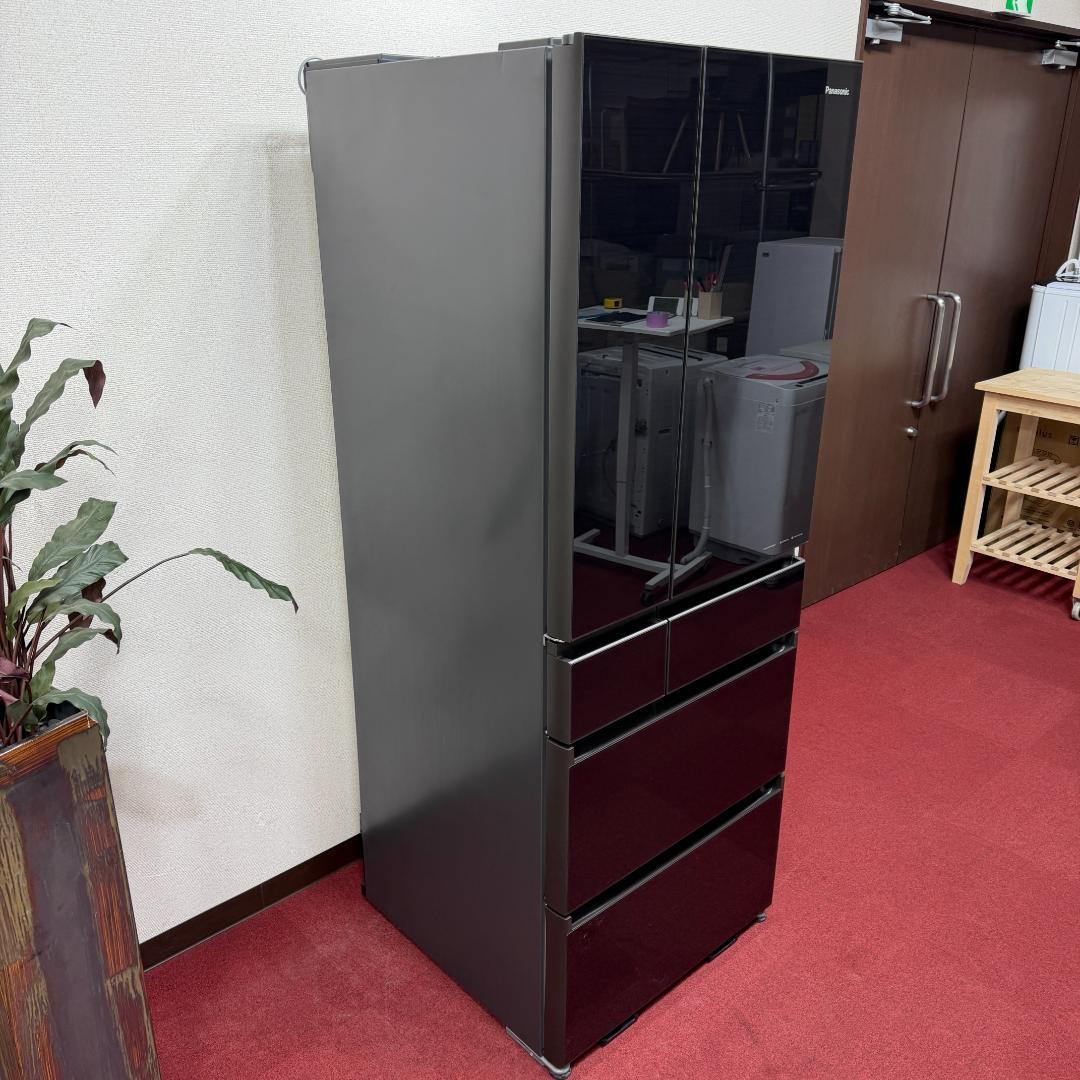 東京23区送料無料　超美品パナソニック６ドア冷蔵庫　2022年製　洗浄/除菌済み