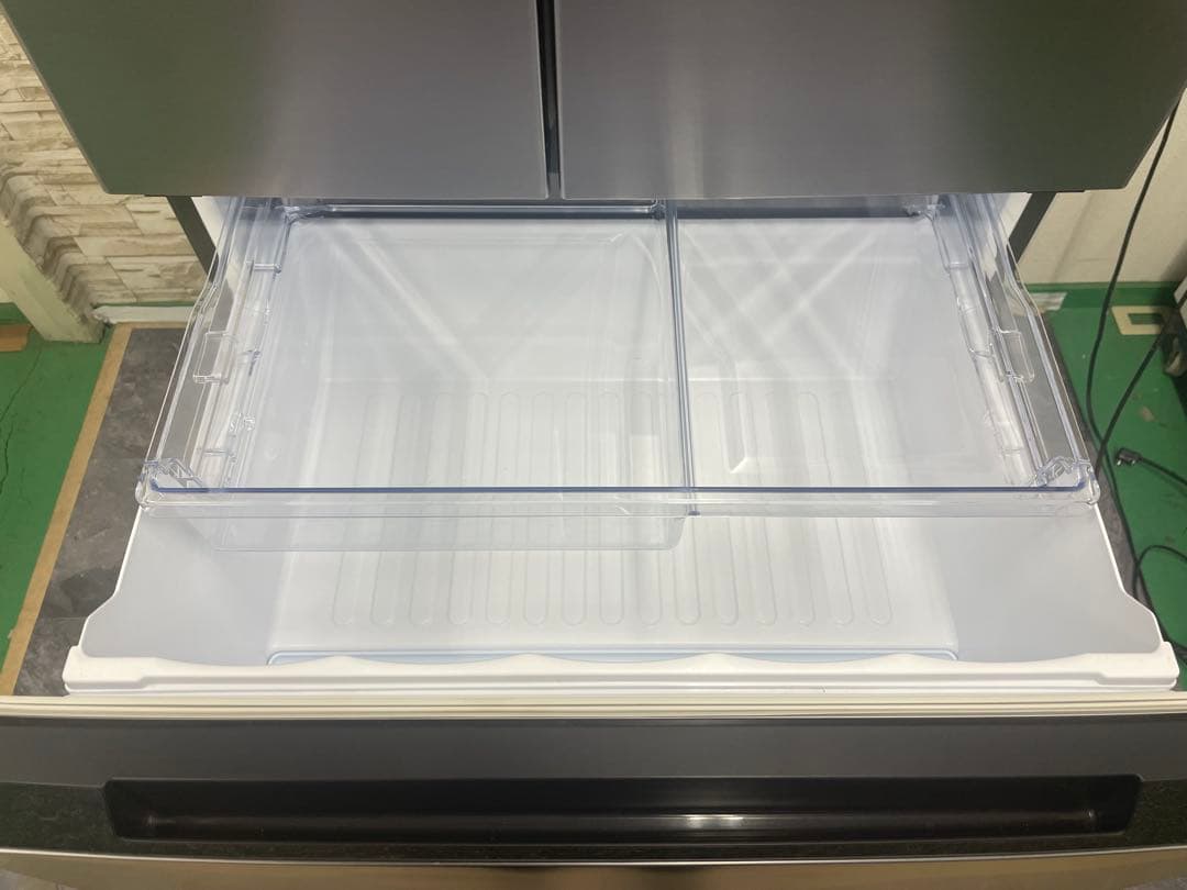 シャープ ノンフロン冷凍冷蔵庫 SJ-MF46K-H 457L 2023年製