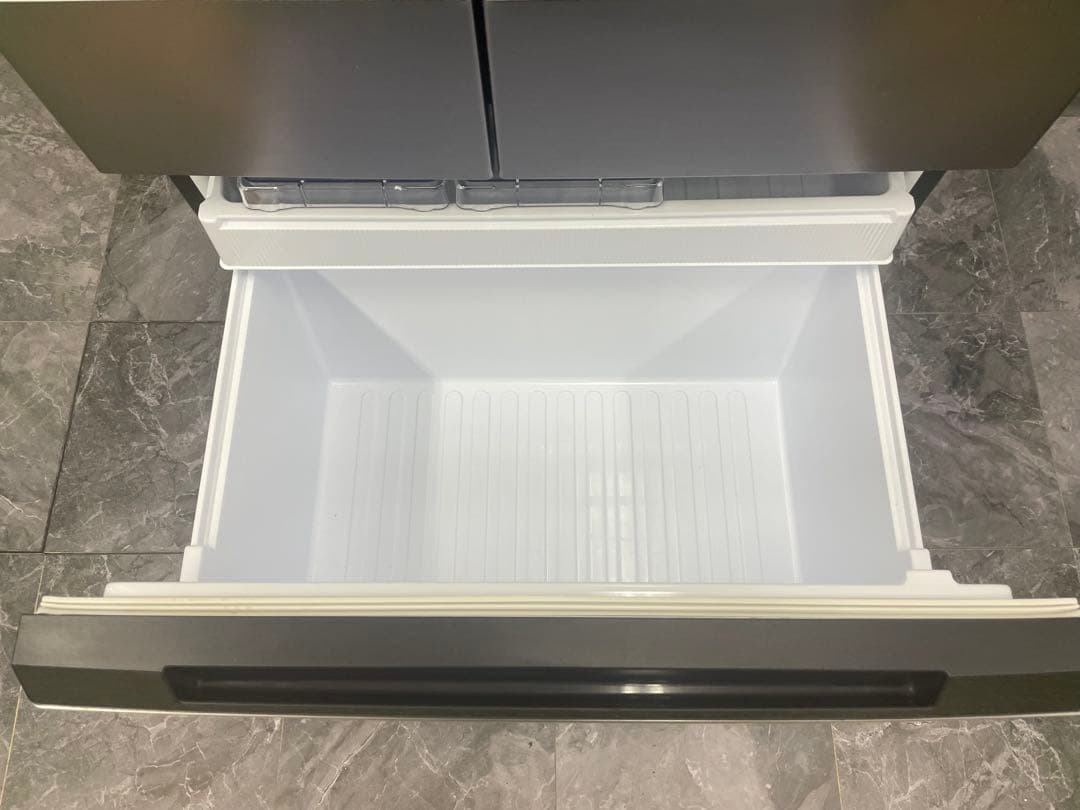 シャープ ノンフロン冷凍冷蔵庫 SJ-MF46K-H 457L 2023年製