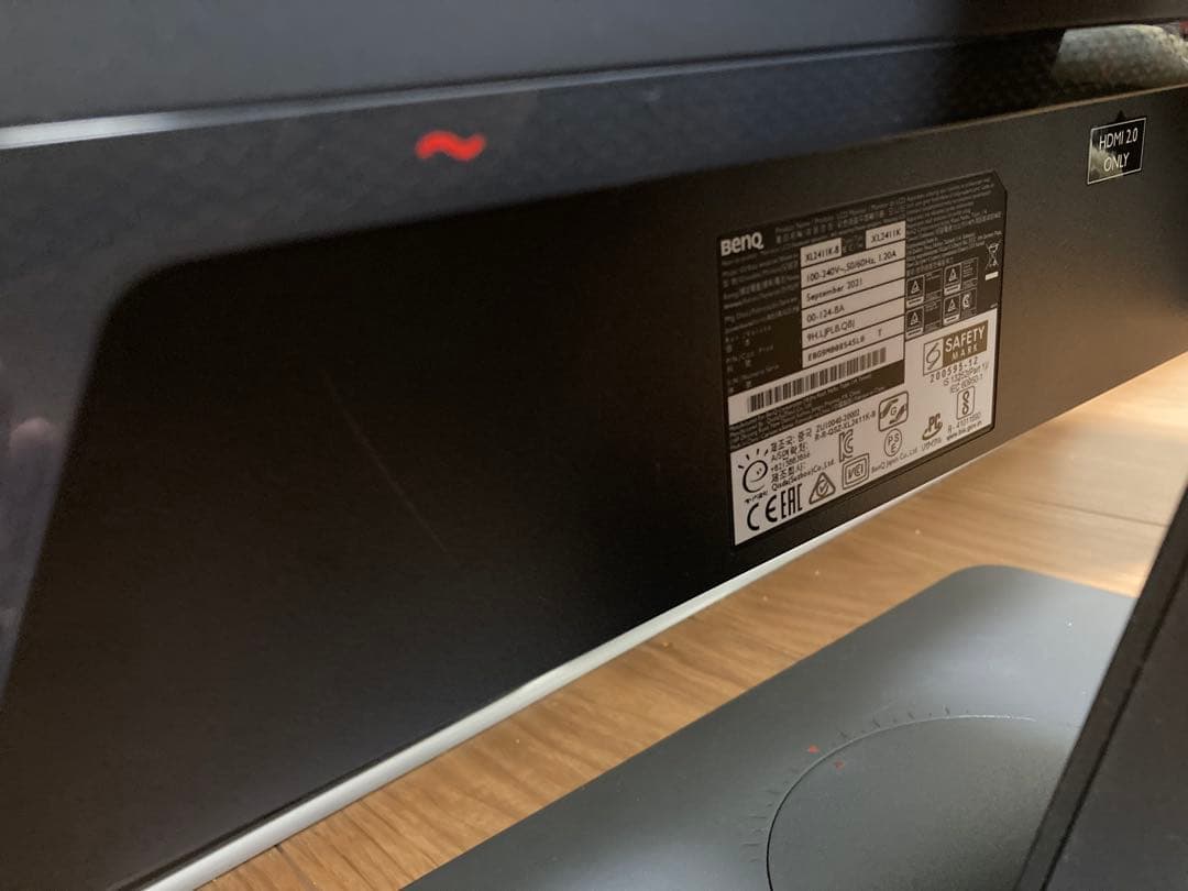 【BenQ】XL2411K ゲーミングモニター