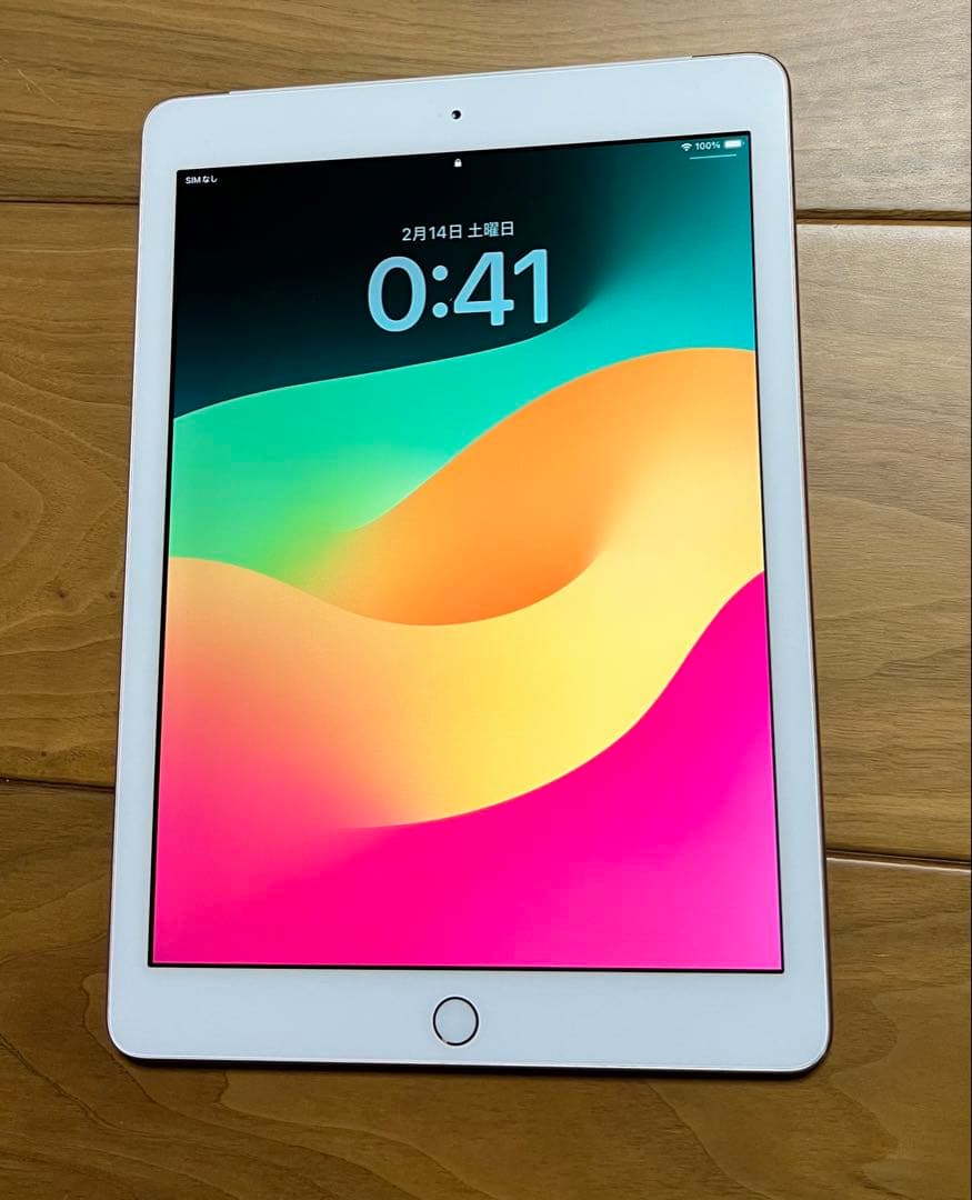 Apple iPad 6世代　ピンク　セルラー付き　128G