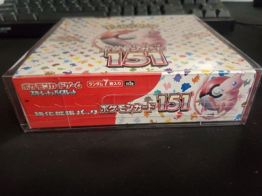 b*送様 【ポケカ151BOX】未開封シュリンクつき