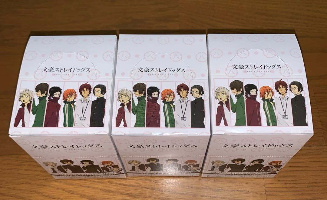文豪ストレイドッグス ホログラムキャラバッジコレクション A 3BOX 未開封