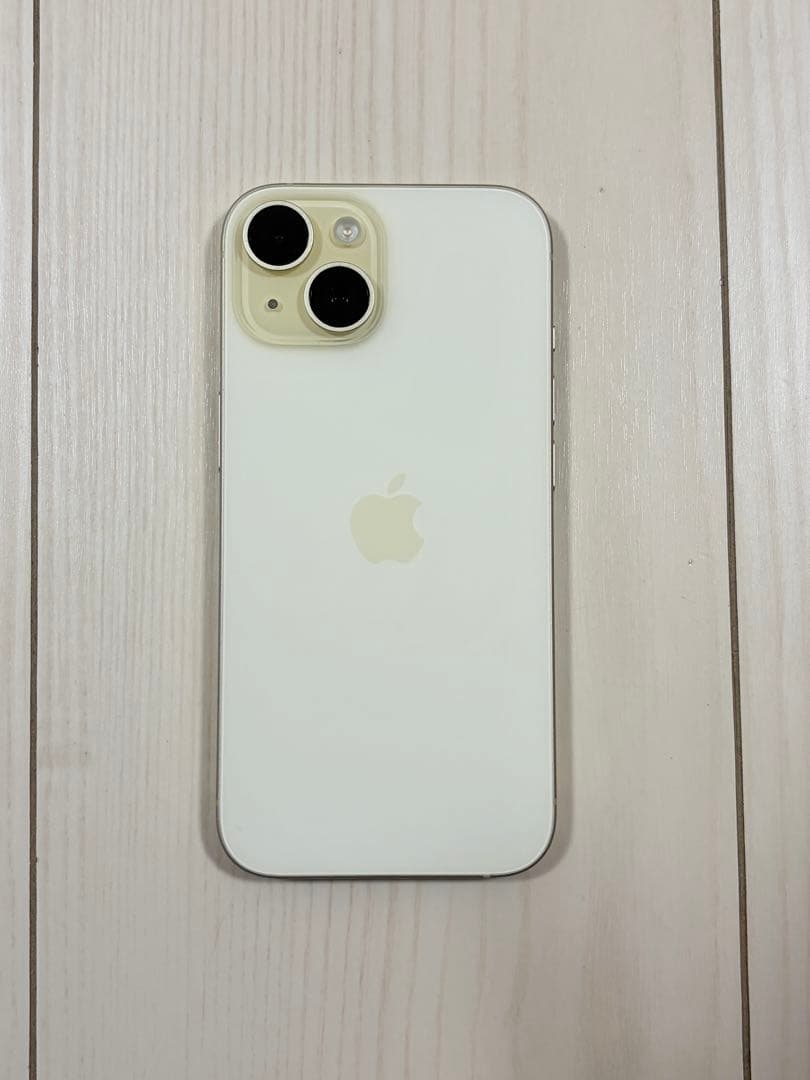 Apple iPhone 15 256GB SIMフリー イエロー