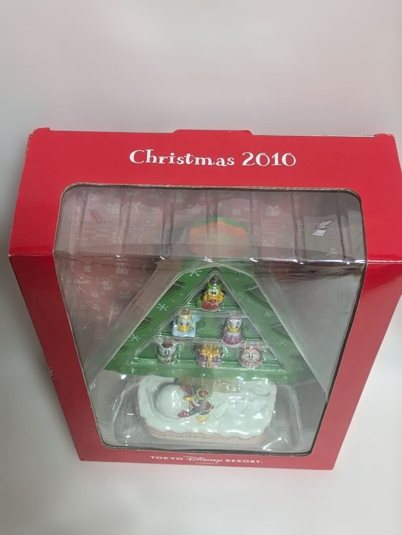 ディズニーリゾート　クリスマスツリー　フィギュア　2010