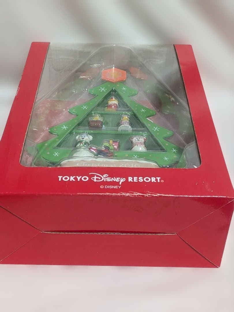 ディズニーリゾート　クリスマスツリー　フィギュア　2010