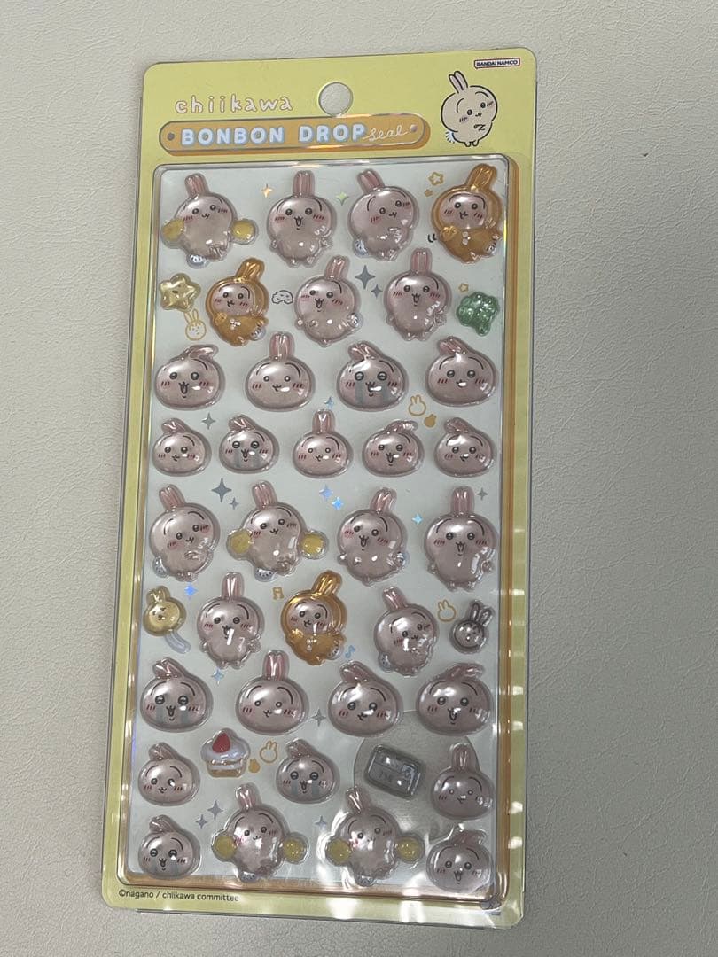 【国内正規品】ちいかわ ボンボンドロップシール 第1弾 4種セット　コンプリート
