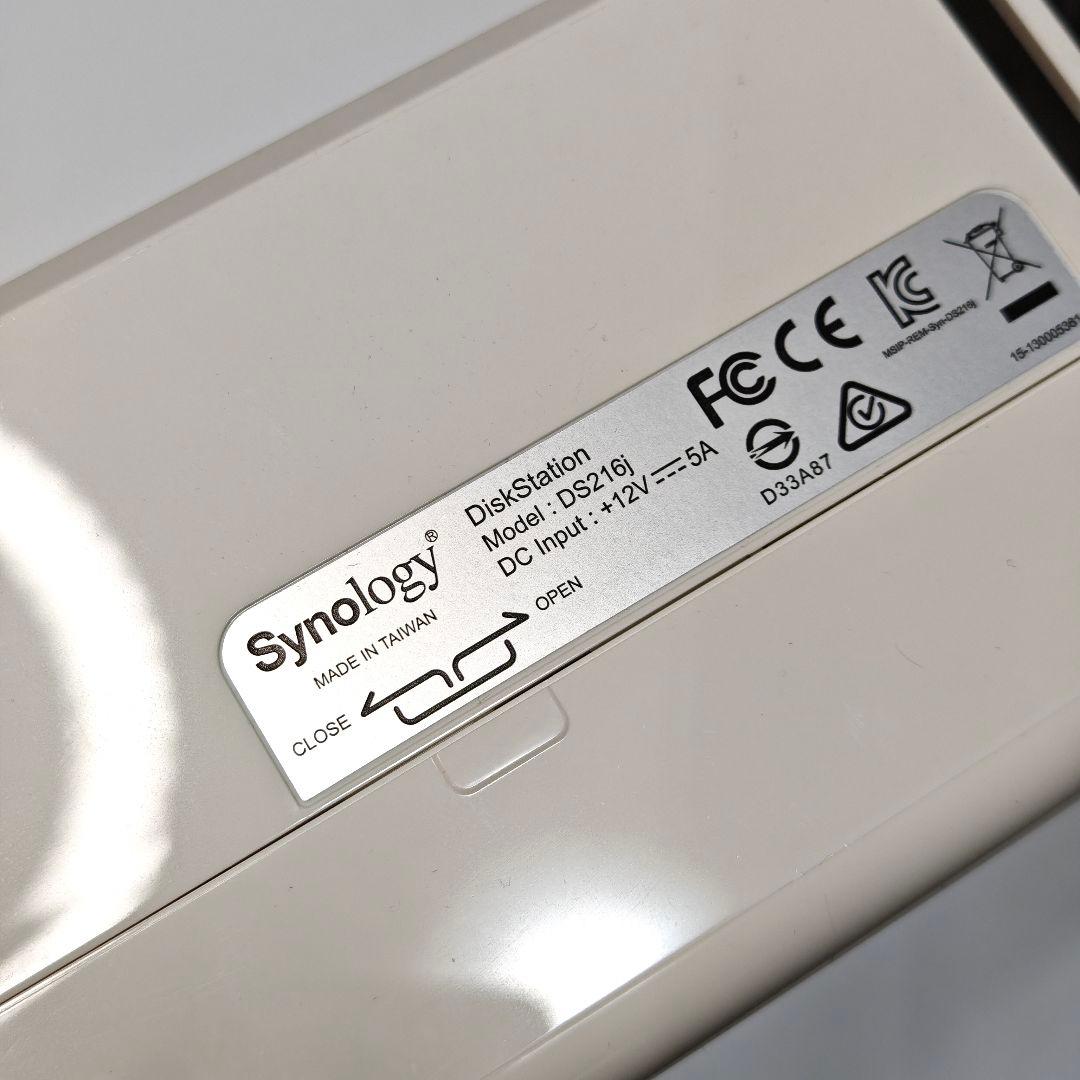 Synology DS216 NAS デュアルドライブ対応