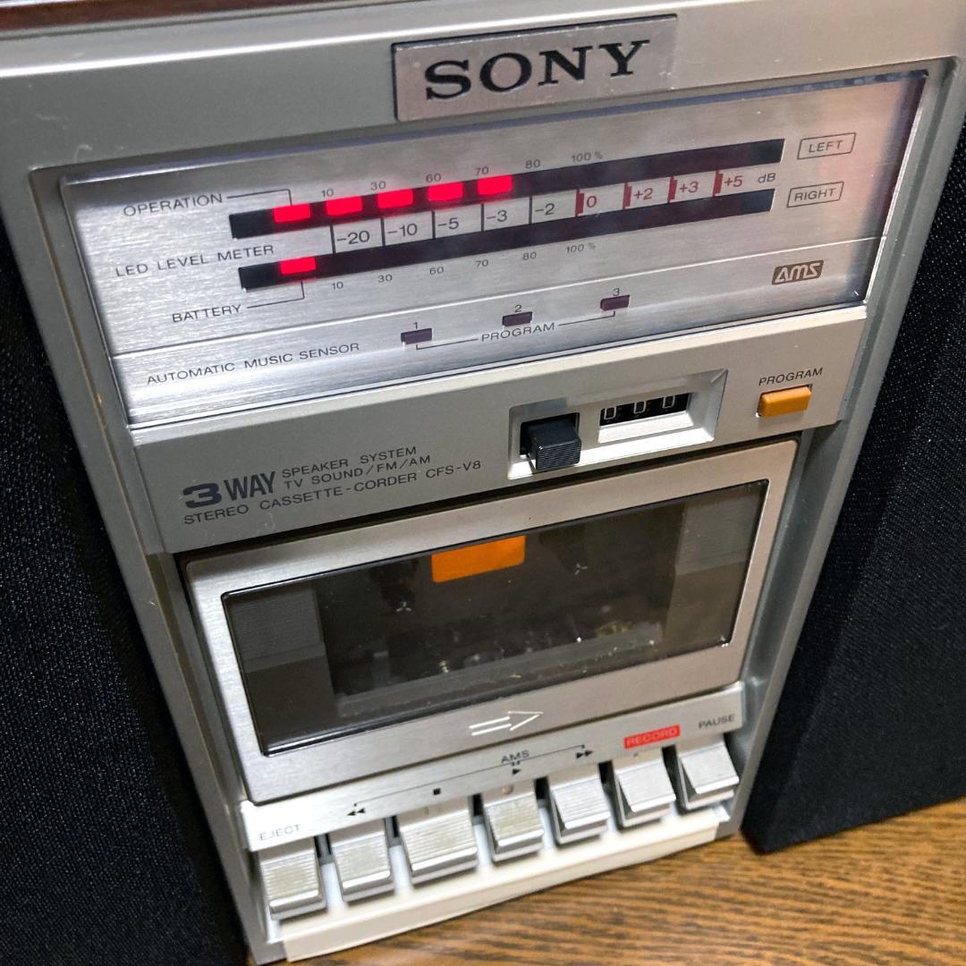 ソニー SONY ZILBA'P ジルバップ ラジカセ CFS-V8
