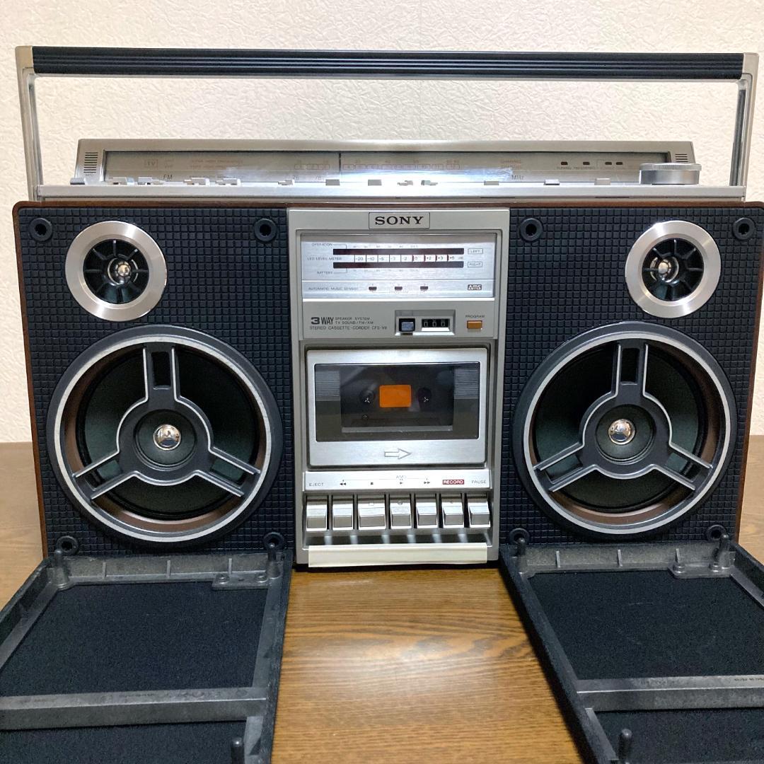 ソニー SONY ZILBA'P ジルバップ ラジカセ CFS-V8