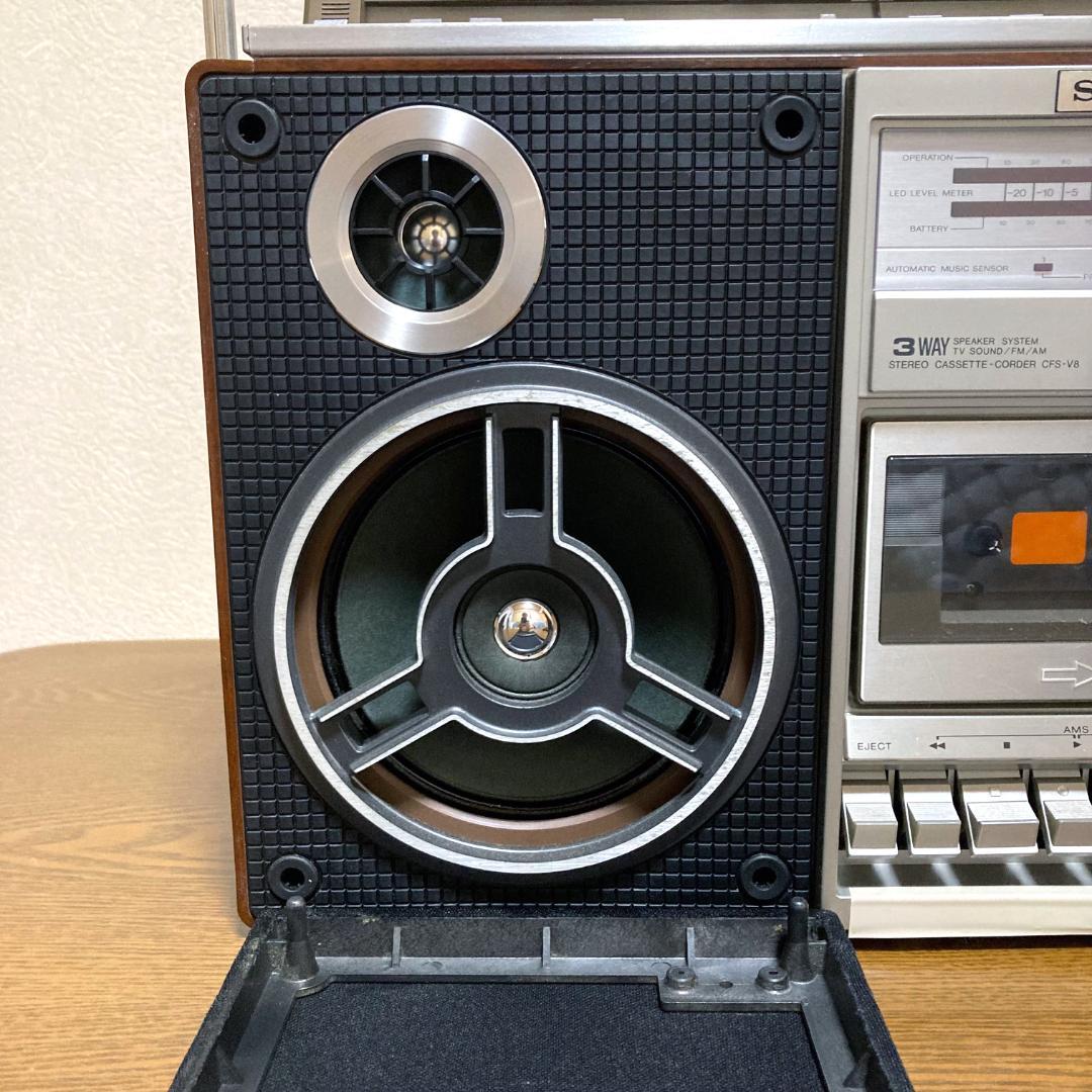 ソニー SONY ZILBA'P ジルバップ ラジカセ CFS-V8