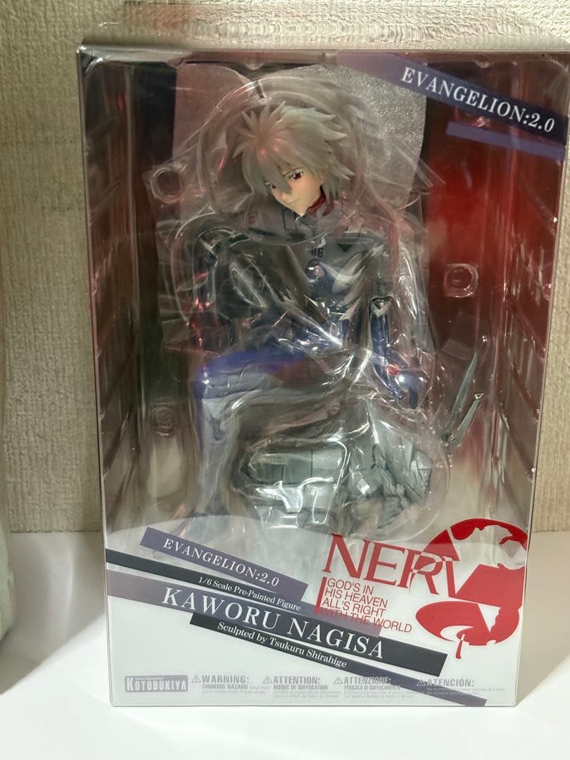 渚カヲル フィギュア　プラグスーツver.新世紀エヴァンゲリオン　コトブキヤ