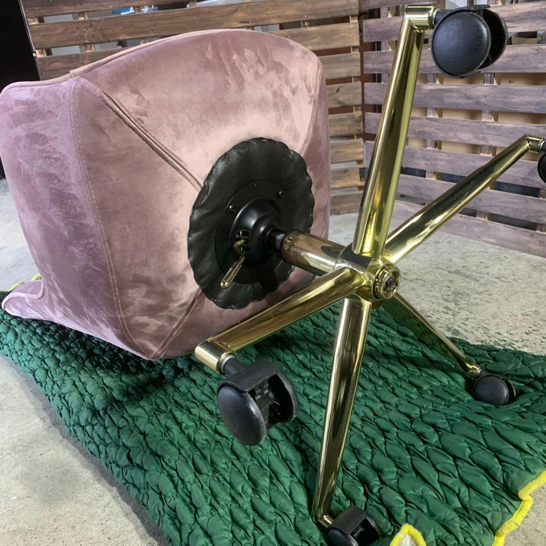 K198 Francfranc エルドラド デスクチェア ハイバック ピンク