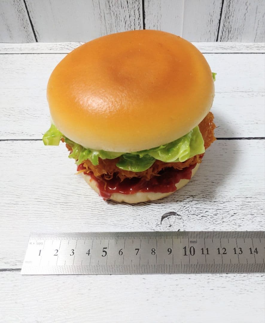 食品サンプル モスバーガー風 フィッシュバーガー