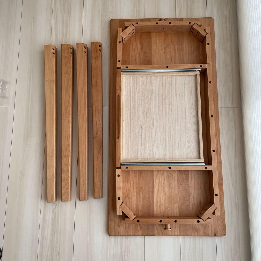 美品・木製デスクERIS KIDS 100 DESK isseiki イッセイキ