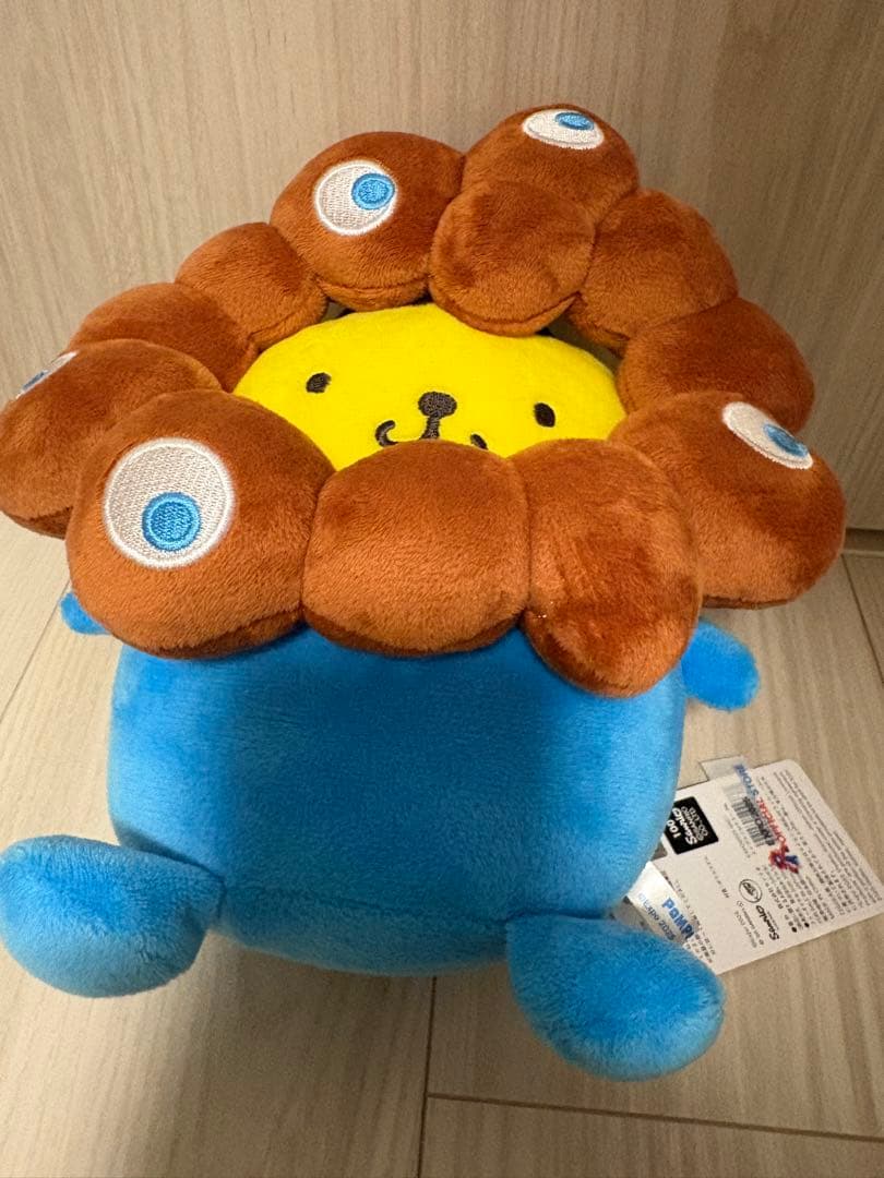 ポムポムプリン ミャクミャク ぬいぐるみM 2個セット