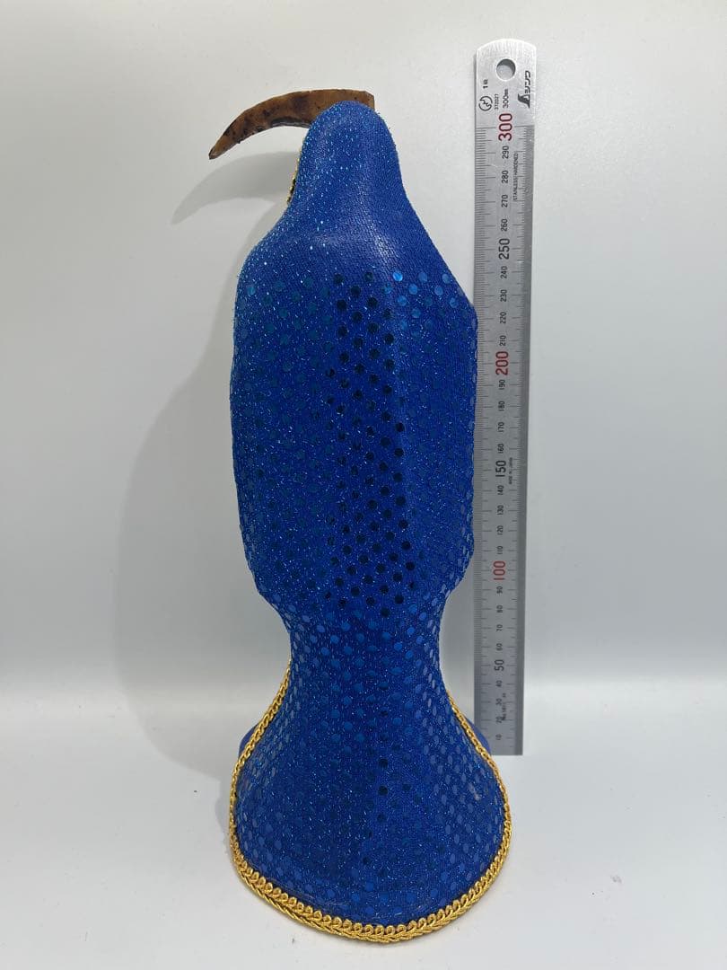 セール　大きなサンタムエルテ　スパンコールキラキラ送料無料　メキシコお守り魔除け