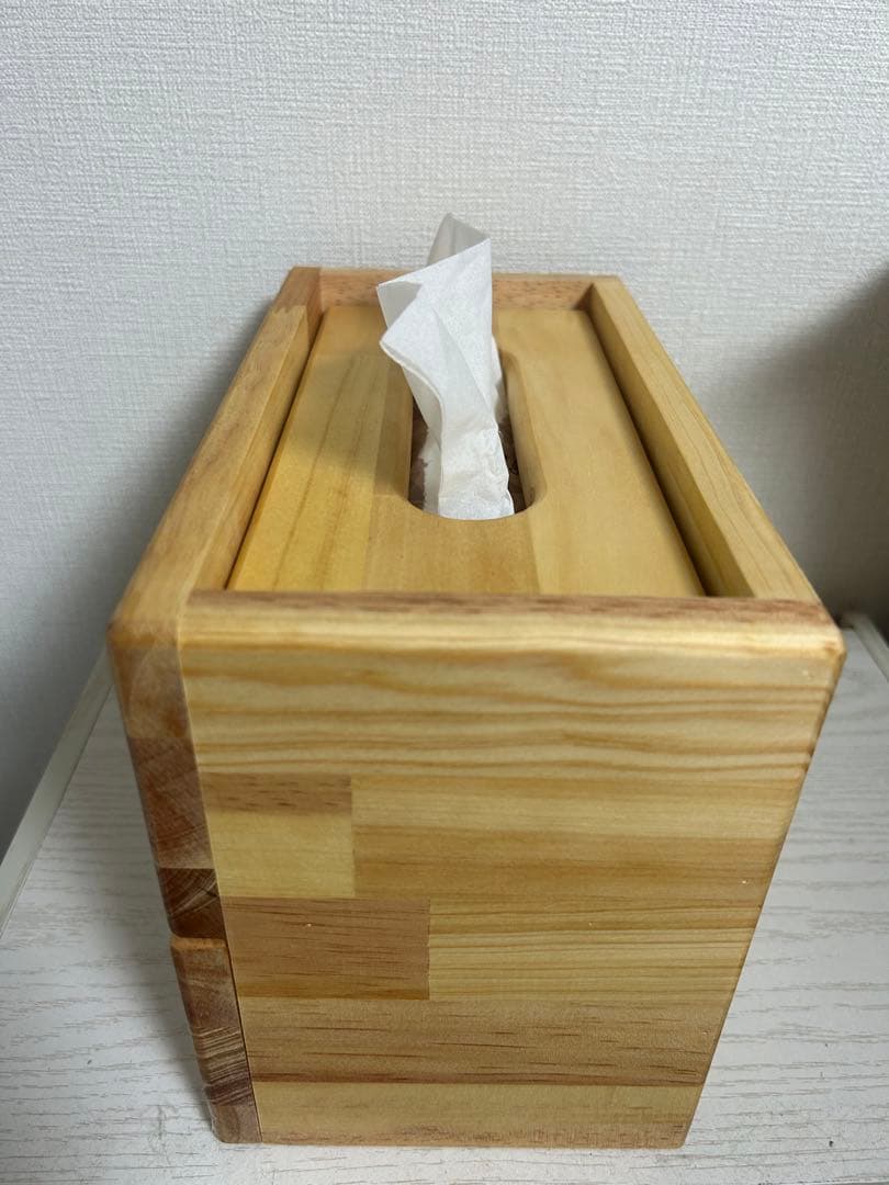 ティッシュボックス 収納ケース付き