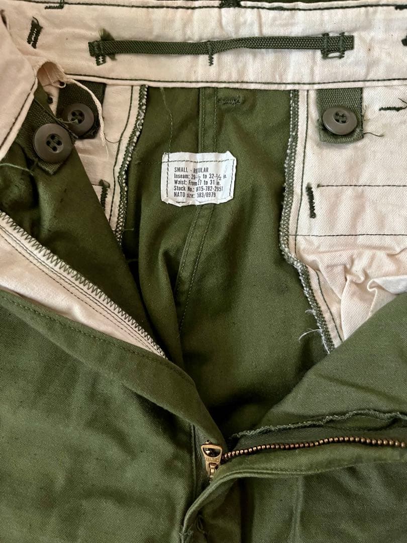 M65 パンツ 実物 U.S.ARMY 未使用 デッドストック ◎サイズS-R