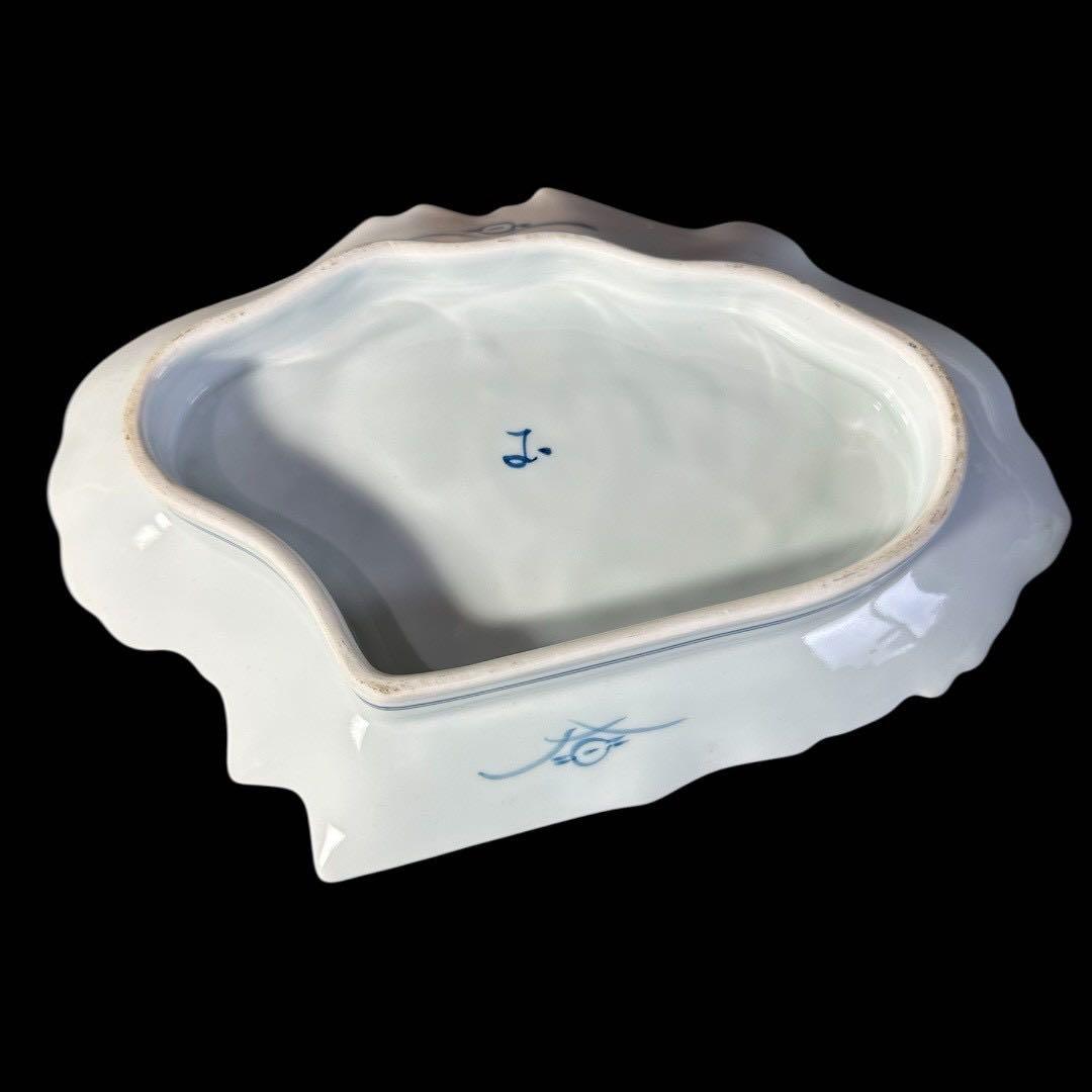 古伊万里様式の華麗な色絵姫皿 5客 食器 博多人形