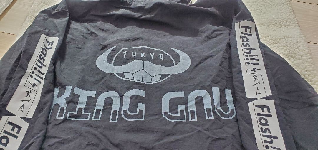King Gnu Flash!!!アノラック ブラック
