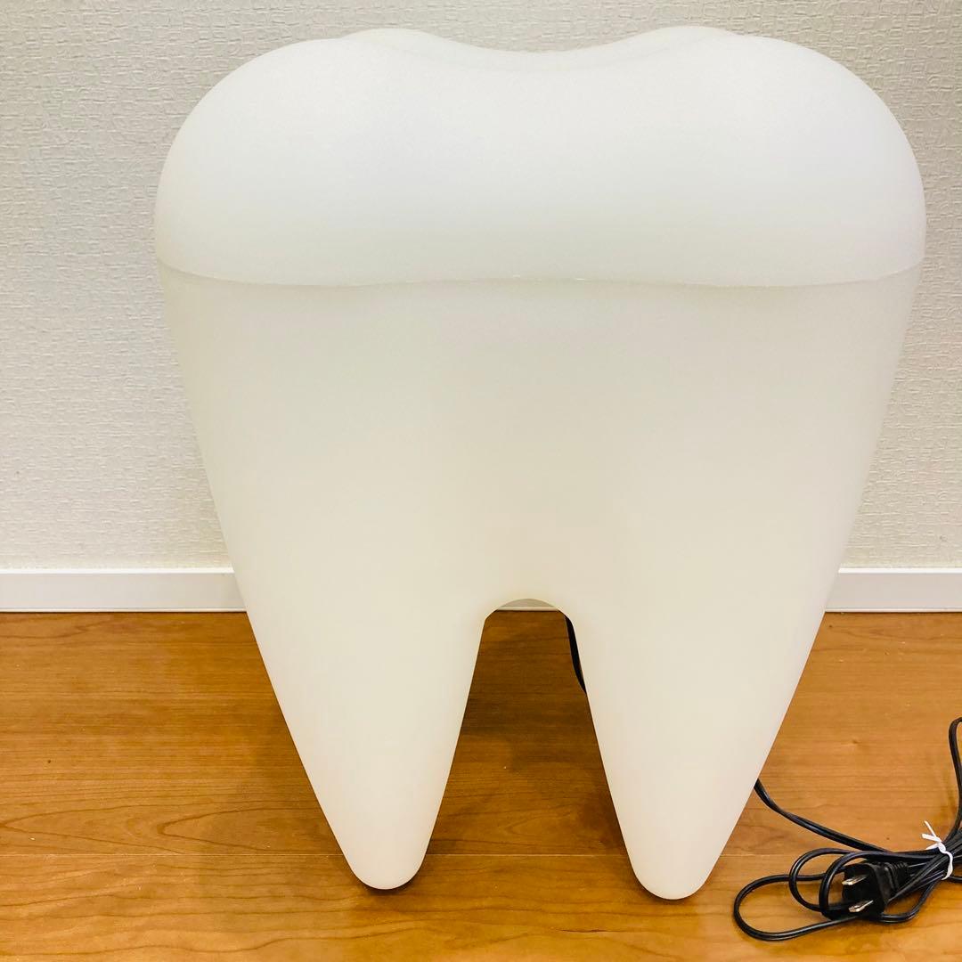 【美品】Tooth Lamp 歯の形をしたフロアランプ デザイナーズ　ランプ