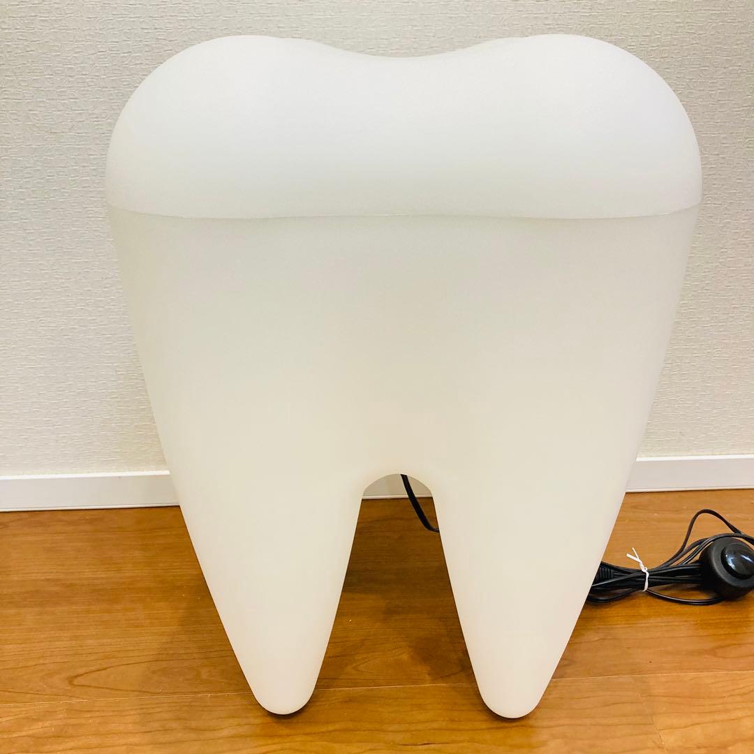 【美品】Tooth Lamp 歯の形をしたフロアランプ デザイナーズ　ランプ