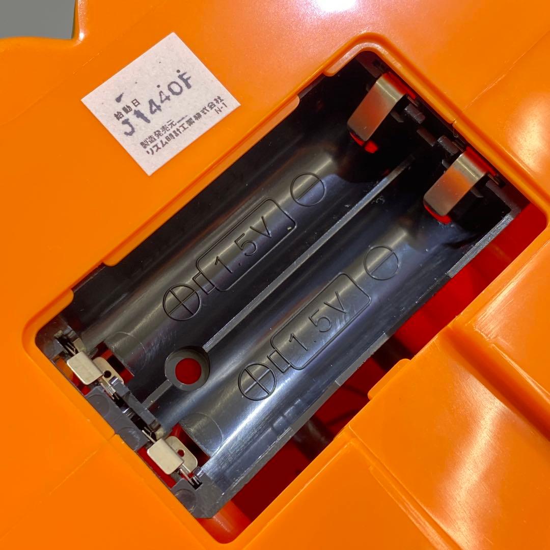 美品 音出し確認済み RHYTHM 志村けんのバカ殿様 おしゃべり目覚まし時計