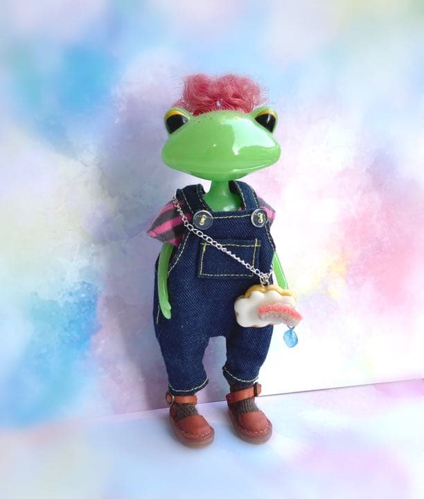 雲のアイシングクッキーショルダー　③ ハンドメイド