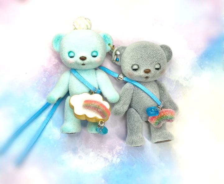 雲のアイシングクッキーショルダー　③ ハンドメイド