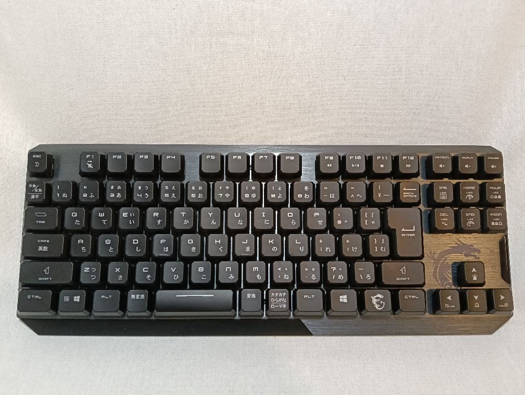 キーボード MSI VIGOR GK50 LOW PROFILE KB595