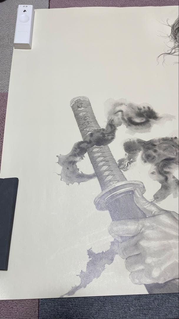 『バガボンド最後のマンガ展』　 大阪会場　B1サイズポスター