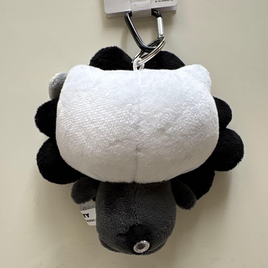 ミャクミャク　ブラック　ぬいぐるみ　ハローキティ　カラビナ　サンリオ
