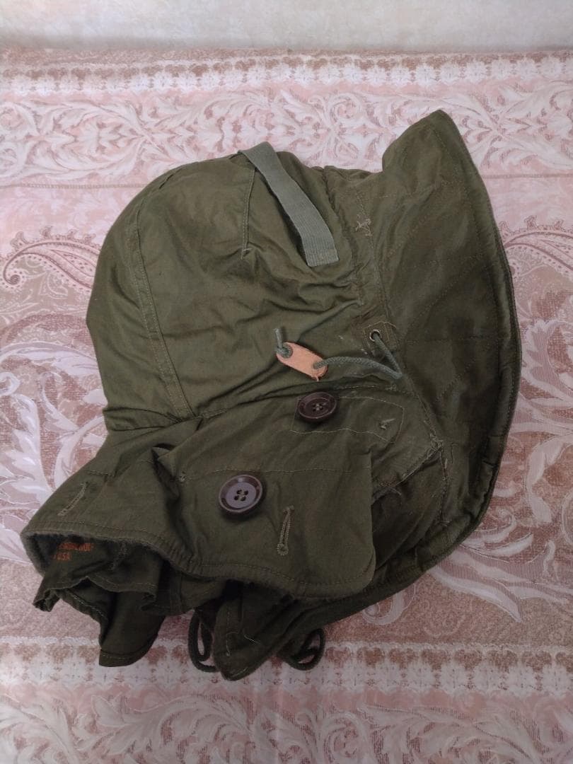 ★M-1951専用フード12 MAR 1951 未使用に近い！難あり！★A18