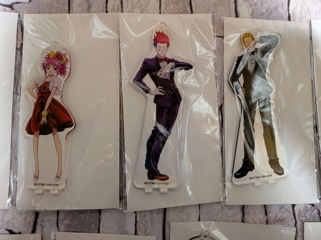 【未開封】HUNTERXHUNTER　アニカフェ　幻影旅団　アクスタセット