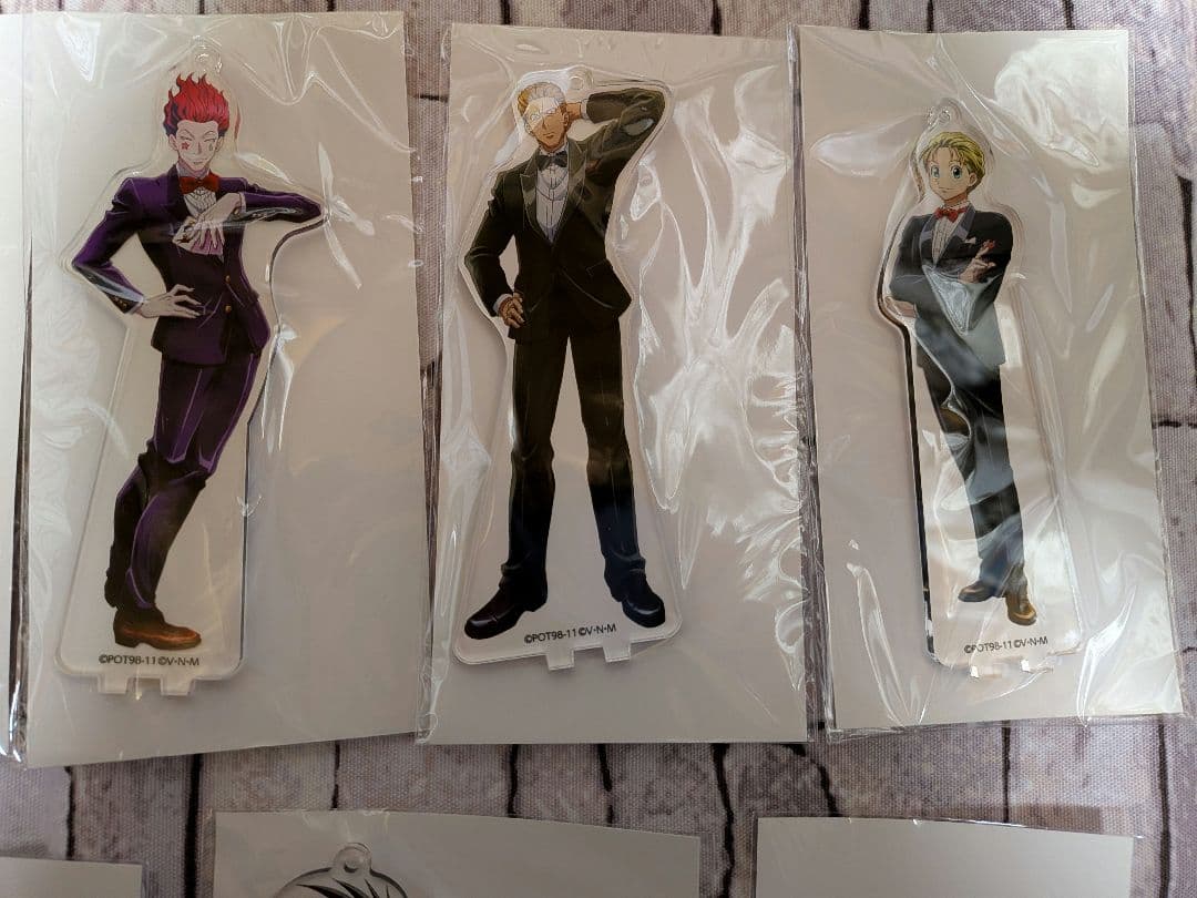 【未開封】HUNTERXHUNTER　アニカフェ　幻影旅団　アクスタセット