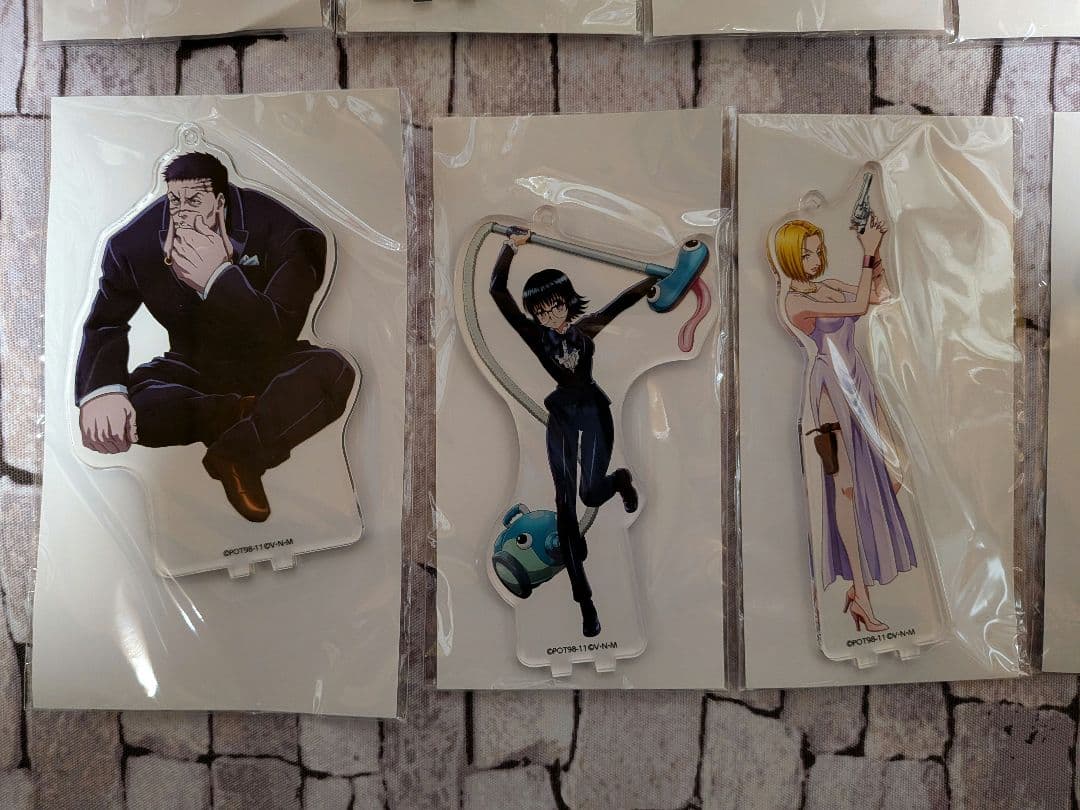 【未開封】HUNTERXHUNTER　アニカフェ　幻影旅団　アクスタセット